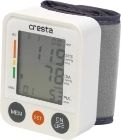Cresta Care BPM220 Digitale Pols Bloeddrukmeter Met Who Indicatie En Weergave Van De Hartslag -MEDISANA Shop 1041x1200