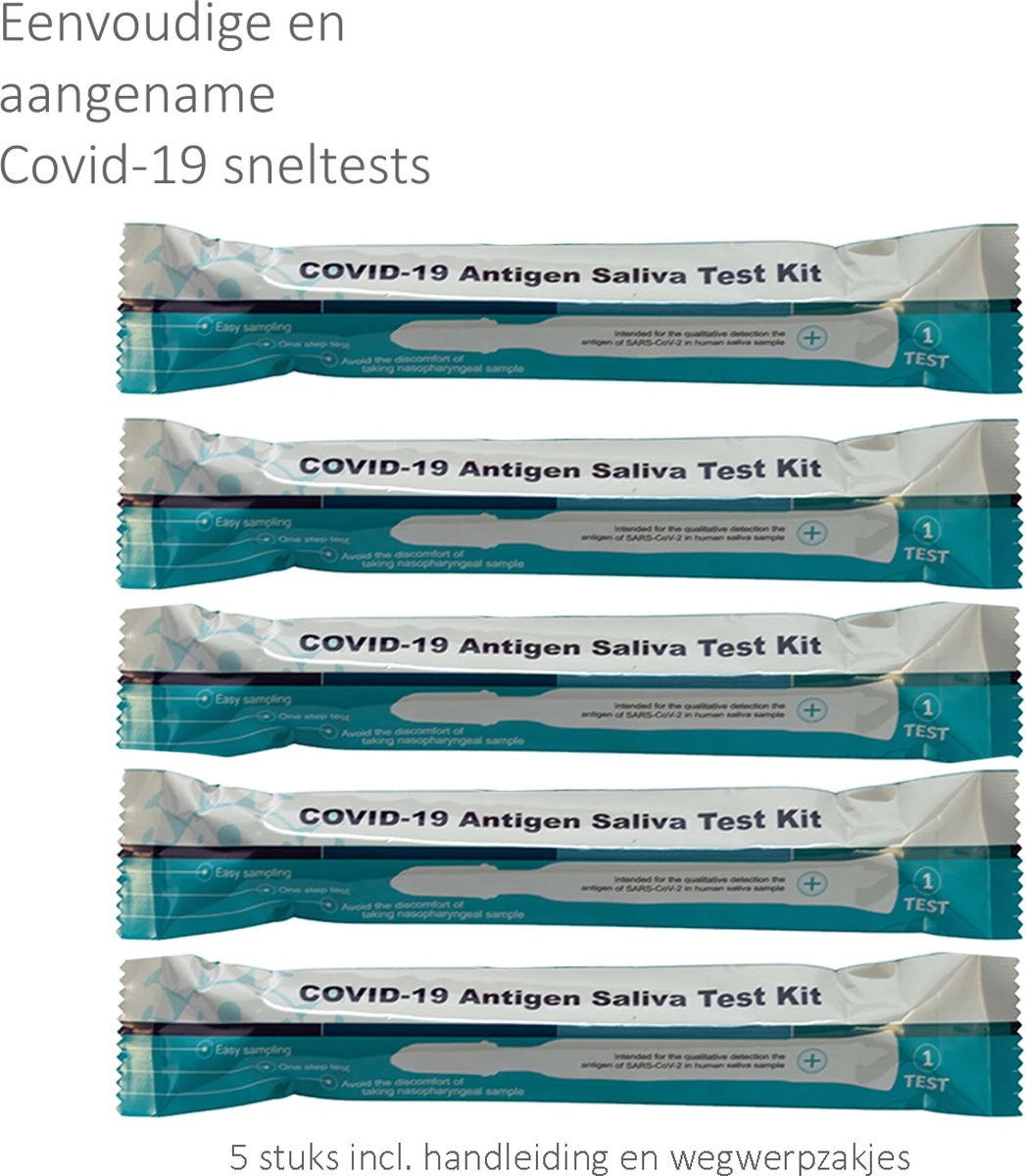 Zelftest Corona Zelftest / Sneltest Verpakt Per 5 STUKS - Sars-CoV-2 Antigen Rapid Test- Innovatief - Snel Uitslag - Alles In 1 - Heel Gemakkelijk Te Gebruiken 7 Zelftest Corona Zelftest / Sneltest Verpakt Per 5 STUKS - Sars-CoV-2 Antigen Rapid Test- Innovatief - Snel Uitslag - Alles In 1 - Heel Gemakkelijk Te Gebruiken - Afbeelding 5