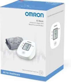 OMRON X2 Basic Bloeddrukmeter Bovenarm - Aanbevolen Door Hartstichting - Blood Pressure Monitor Met Hartslagmeter – Onregelmatige Hartslag - Klinisch Gevalideerd - 22 Tot 32 Cm Manchet – 3 Jaar Garantie -MEDISANA Shop 1046x1200
