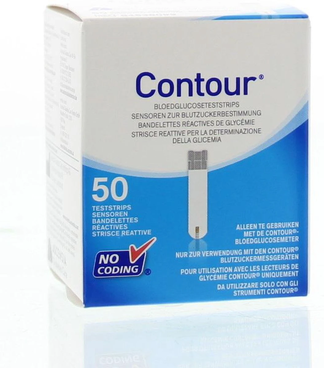 Bayer Contour Teststrips 4 Bayer Contour Teststrips - Afbeelding 2