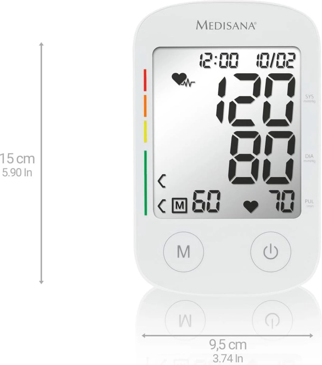 Medisana BU 535 Bovenarm Bloeddrukmeter 9 Medisana BU 535 Bovenarm Bloeddrukmeter - Afbeelding 7