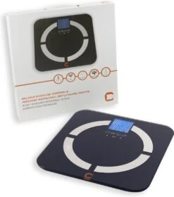 Cresta Care CBS350S Personenweegschaal Met Lichaamsanalyse | Weergave Van Het Lichaamsgewicht In Kilo - Pound Of Stone| Weergave Lichaamsvocht | Weergave Spiermassa | Weergave Botmassa | BMI | Geheugen Voor 8 Personen| -MEDISANA Shop 1060x1200