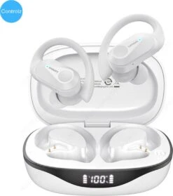 Noise Cancelling Oordopjes - Draadloze Oordopjes Bluetooth 5.3 - Bluetooth Oordopjes IPX5 - 30 Uur Gebruik - ANC - Sporten - Meetings