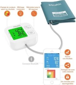 IHealth Track - Bovenarm Bloeddrukmeter 15 IHealth Track - Bovenarm Bloeddrukmeter -MEDISANA Shop 1072x1200 1