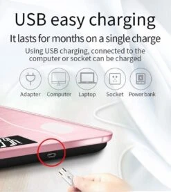 Merkloos Digitale Smart Weegschaal - Personenweegschaal - Met Lichaamsanalyse - USB Oplaadbaar - Met App - Zwart -MEDISANA Shop 1073x1200 1