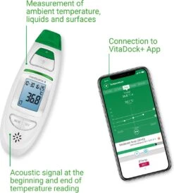 Medisana TM 750 Connect - Lichaamsthermometer - Infrarood -MEDISANA Shop 1087x1200 1