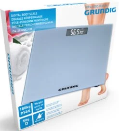 Grundig Weegschaal - Digitale Personenweegschaal - Van 2 Kg Tot 180 Kg - Grijs -MEDISANA Shop 1090x1200 1