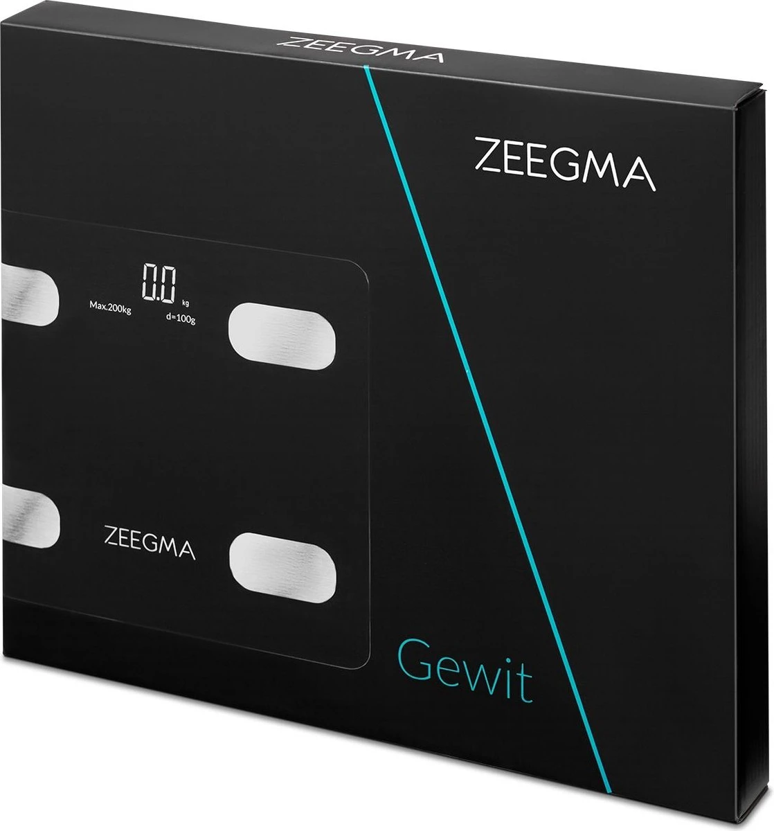 Zeegma Gewit - SMART Personenweegschaal - 15 Parameters - 200kg - LCD - APP 8 Zeegma Gewit - SMART Personenweegschaal - 15 Parameters - 200kg - LCD - APP - Afbeelding 6