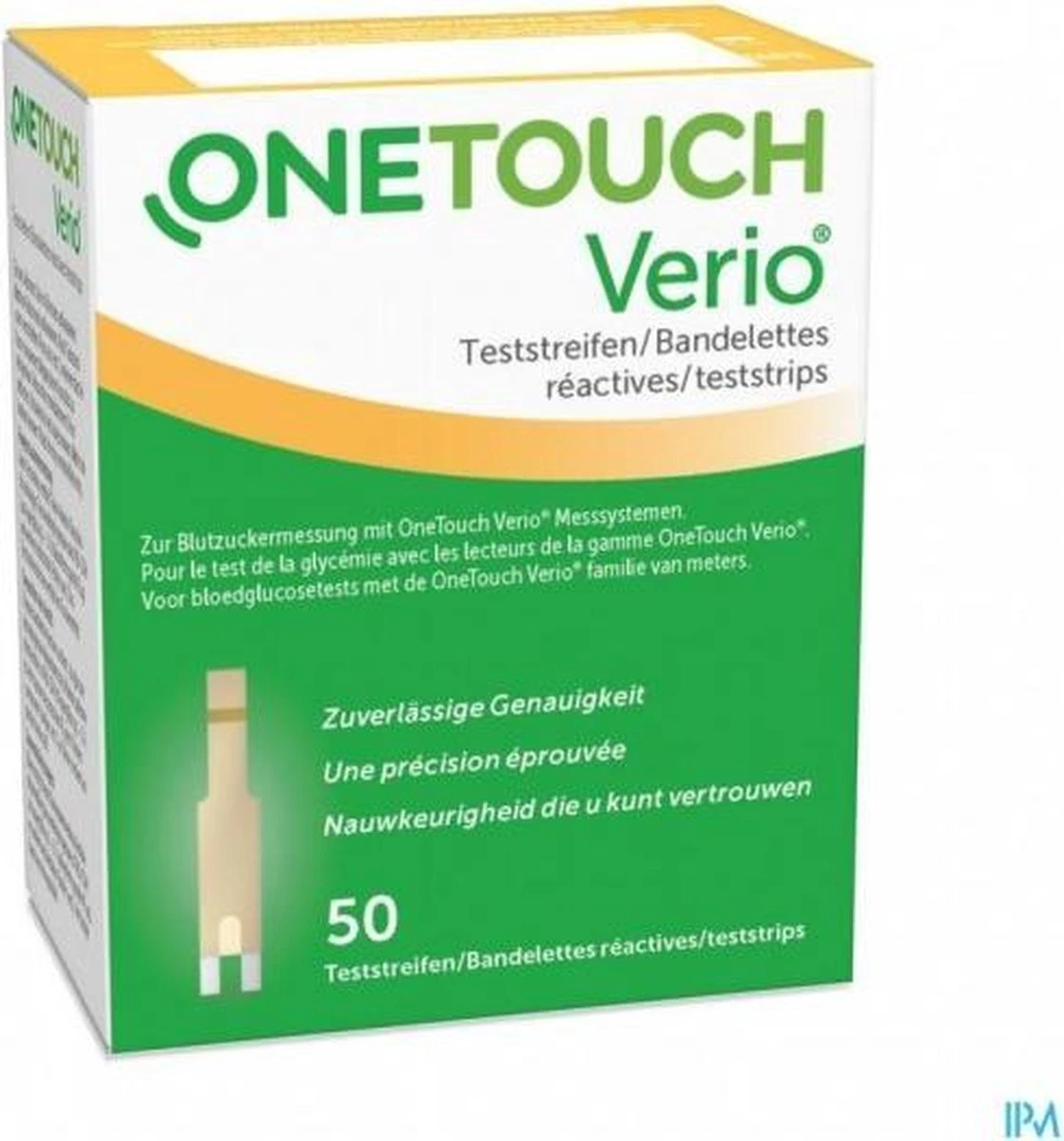 ONE TOUCH VERIO TESTSTRIPS- 3 ONE TOUCH VERIO TESTSTRIPS-