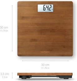 Medisana PS 450 - Personenweegschaal - Bamboe Dark -MEDISANA Shop 1135x1200