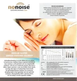 Nonoise - Slapen - Oordoppen - 1 Paar 12 Nonoise - Slapen - Oordoppen - 1 Paar -MEDISANA Shop 1142x1200 2