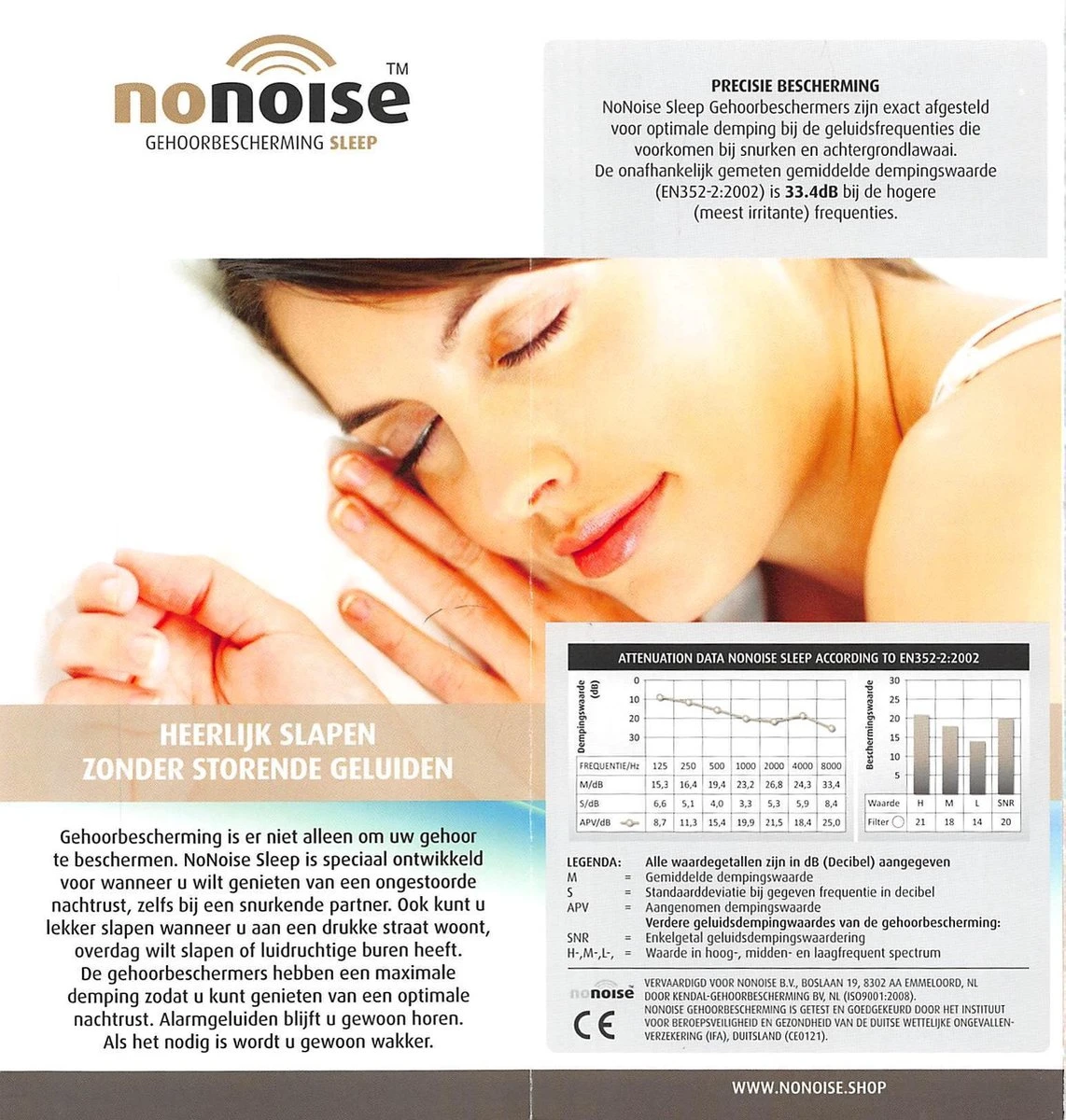 Nonoise - Slapen - Oordoppen - 1 Paar 6 Nonoise - Slapen - Oordoppen - 1 Paar - Afbeelding 4