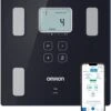 OMRON VIVA Slimme Bluetooth Weegschaal Met Lichaamsanalyze En Vetpercentage - Volledige Bio-Elektrische Impedantie Analyze (BIA) - Smart Personenweegschaal Digitaal - Smart Scale - Met Mobiele App - Klinisch Gevalideerd – Zwart -MEDISANA Shop 1146x1200