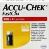 Accu Chek Fastclix Lancetten - 204 St