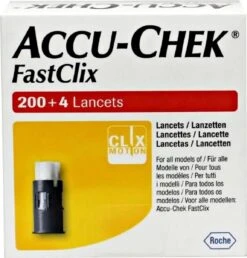 Accu Chek Fastclix Lancetten - 204 St