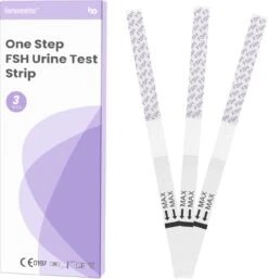 Femometer One Step FSH Urine Test Strip – 3 St. – Ook Te Lezen Met APP – Brievenbuspakket