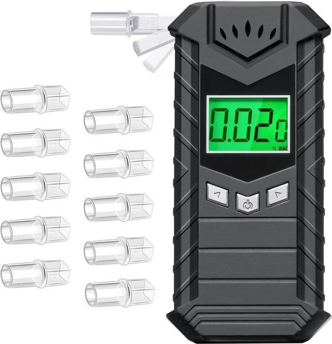 Detepo Digitale Alcoholtester - Geschikt Voor Frankrijk - Alcoholmeter - Oplaadbaar Met USB - Blaastest Alcohol Meter - Ademtest Om Je Alcoholpromillage Mee Te Testen - Met Extra Mondstukjes 13 Detepo Digitale Alcoholtester - Geschikt Voor Frankrijk - Alcoholmeter - Oplaadbaar Met USB - Blaastest Alcohol Meter - Ademtest Om Je Alcoholpromillage Mee Te Testen - Met Extra Mondstukjes - Afbeelding 11