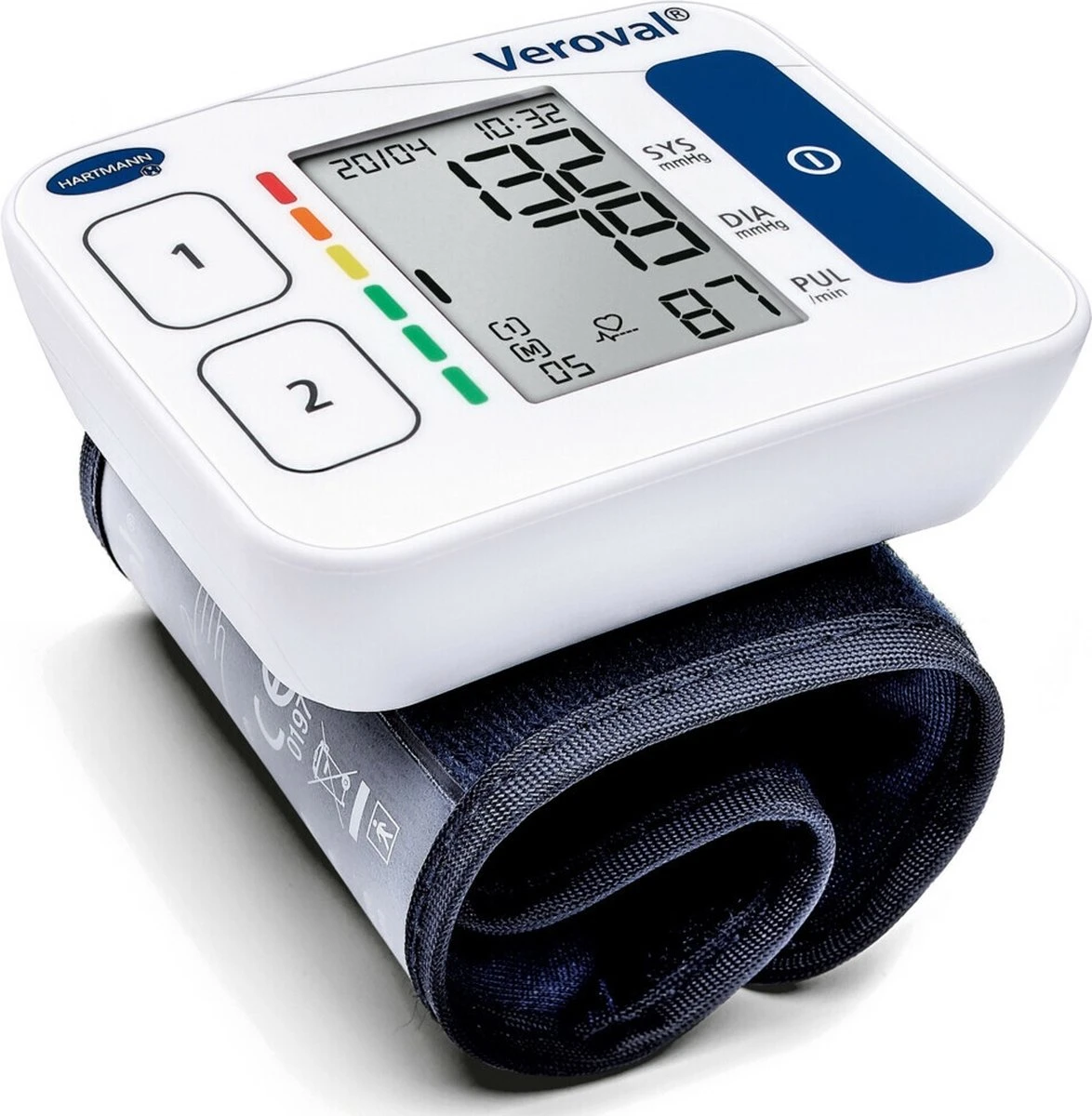 Veroval® Compact BPW22 - Polsbloeddrukmeter 4 Veroval® Compact BPW22 - Polsbloeddrukmeter - Afbeelding 2