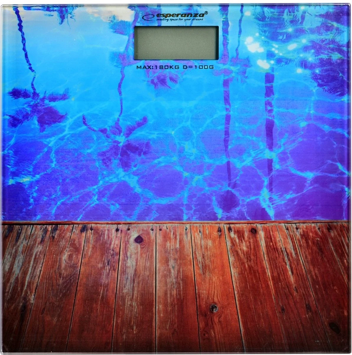 Esperanza EBS011 - Personenweegschaal Waikiki 3 Esperanza EBS011 - Personenweegschaal Waikiki