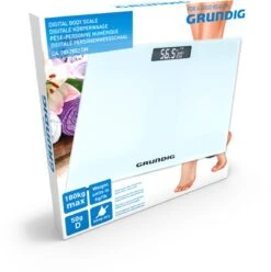 Grundig Weegschaal - Digitale Personenweegschaal - 50 Gram Nauwkeurig - 2 Tot 180 Kilo - Wit 15 Grundig Weegschaal - Digitale Personenweegschaal - 50 Gram Nauwkeurig - 2 Tot 180 Kilo - Wit -MEDISANA Shop 1195x1200 4