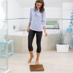 Medisana PS 450 - Personenweegschaal - Bamboe Dark -MEDISANA Shop 1196x1200