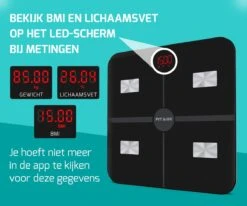 FITAGE WiFi Personenweegschaal - Weegschaal Met 17x Lichaamsanalyse - Vetpercentagemeter - FITAGE App -MEDISANA Shop 1200x1000 4