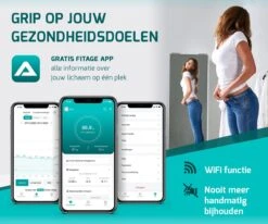 FITAGE WiFi Personenweegschaal - Weegschaal Met 17x Lichaamsanalyse - Vetpercentagemeter - FITAGE App -MEDISANA Shop 1200x1000 6