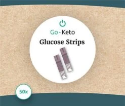 Bloedglucose Test Strips 50 Stuks Voor De Go-Keto Of GK Dual Meter