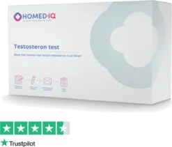 Homed-IQ - Testosteron Test - Thuistest - Gecertificeerd Laboratorium - Laboratorium Test