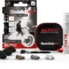 Alpine MusicSafe Pro - Premium Gehoorbescherming Voor Muziekevenementen, Concerten En Festivals - 3 Sets Verwisselbare Filters 16dB/19dB/22dB - Zwart - 1 Paar -MEDISANA Shop 1200x1029 4