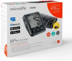 Microlife BP B6 BT Connect - Bovenarm Bloeddrukmeter - Klinisch Gevalideerd - No. 1 Merk Bij Huisartsen - Met App & Bluetooth -MEDISANA Shop 1200x1032 3