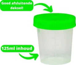 Dirply Urine Potjes Met Deksel - 10x125ml - Urine Containers - Urinebeker - Urine Cup - Urine Beker - Urinepotjes 9 Dirply Urine Potjes Met Deksel - 10x125ml - Urine Containers - Urinebeker - Urine Cup - Urine Beker - Urinepotjes -MEDISANA Shop 1200x1035 6