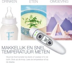 G Master Professionele Digitale Infrarood Oor- / Voorhoofd Thermometer Incl. Batterijen, Nederlandse Handleiding En 20 X Beschermkapjes -MEDISANA Shop 1200x1044