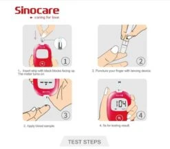 Sinocare Safe AQ Smart Bloedglucosemeter/bloedglucose Diabetescontrolekit Met Codevrij Strips X 50 En Pijnloze Lancetten X 50 - In Mg/dL (Safe AQ Smart) (50 Strips) 11 Sinocare Safe AQ Smart Bloedglucosemeter/bloedglucose Diabetescontrolekit Met Codevrij Strips X 50 En Pijnloze Lancetten X 50 - In Mg/dL (Safe AQ Smart) (50 Strips) -MEDISANA Shop 1200x1054 3