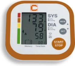 Cresta Care BPM630S Bovenarm Digitale Bloeddrukmeter | Onregelmatige Hartslag Herkenning | Dabl Goedgekeurd | XL Manchet 22 - 42 Cm