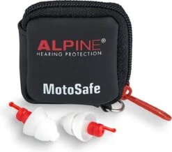 Alpine Motosafe Race - Motor Oordoppen - Gehoorbescherming Race - Wit - 1 Set - 20dB -MEDISANA Shop 1200x1057 5