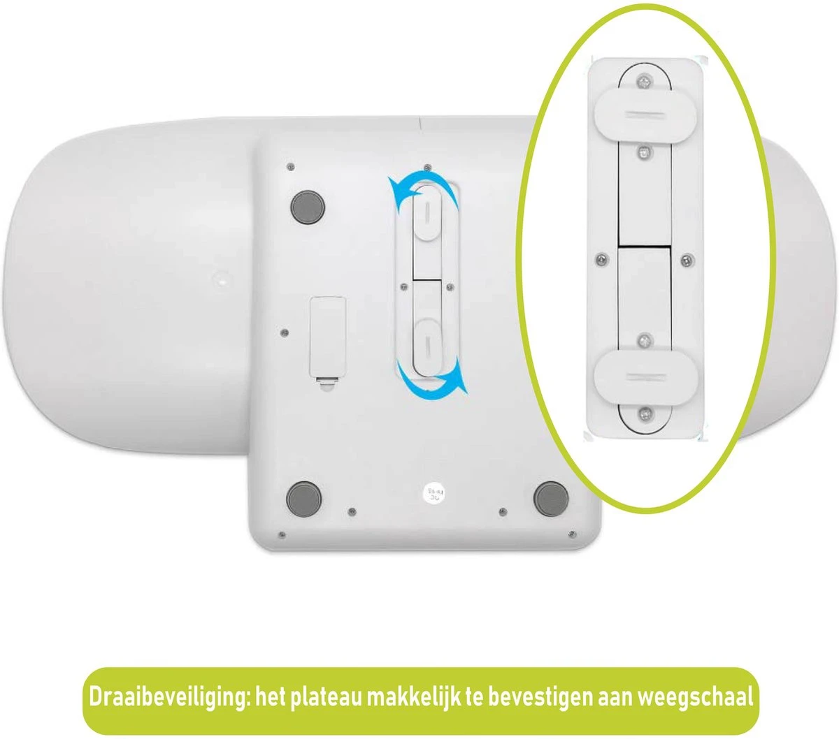 WeighJo - Digitale Weegschaal - Dierenweegschaal -Baby Weegschaal - Tot 100 Kg 8 WeighJo - Digitale Weegschaal - Dierenweegschaal -Baby Weegschaal - Tot 100 Kg - Afbeelding 6