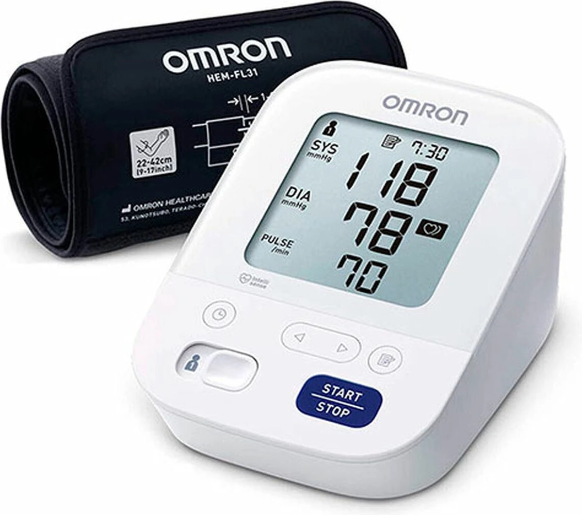 Omron M3 - Bloeddrukmeter 6 Omron M3 - Bloeddrukmeter - Afbeelding 4