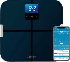 Medisana BS 440 Connect - Lichaamsanalyseweegschaal - Zwart
