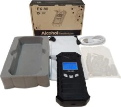 Alcoholtester - Blaastest - Alcoholmeter - Alcoholtester Geschikt Voor Frankrijk - Digitaal - USB Oplaadbaar -MEDISANA Shop 1200x1064 4