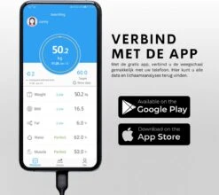 Achaté Slimme Weegschaal Met App - 12 Lichaamsanalyses - Smart Personenweegschaal - 8 Gebruikers - Incl Batterij - Wit 16 Achaté Slimme Weegschaal Met App - 12 Lichaamsanalyses - Smart Personenweegschaal - 8 Gebruikers - Incl Batterij - Wit -MEDISANA Shop 1200x1070
