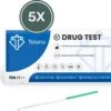 Telano Drugstest Cocaïne 5 Stuks - Drugtest Urine COC Strip