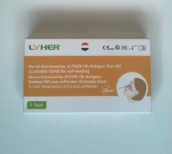 Corona Zelftest - Antigeen Zelftest - Sneltest Verpakt In Per 5 Stuks - Lyher Zelftest Corona - Thuistest - Sars-CoV-2 Antigen Rapid Test - Covid-19 - Corona Covid Sneltest - Zelftest Corona RIVM Goedgekeurd - Inclusief NEDERLANDSE Handleiding