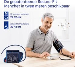 Veroval® Duo Control Bovenarm Bloeddrukmeter Met Large Band (32 - 42 Cm) -MEDISANA Shop 1200x1076 1