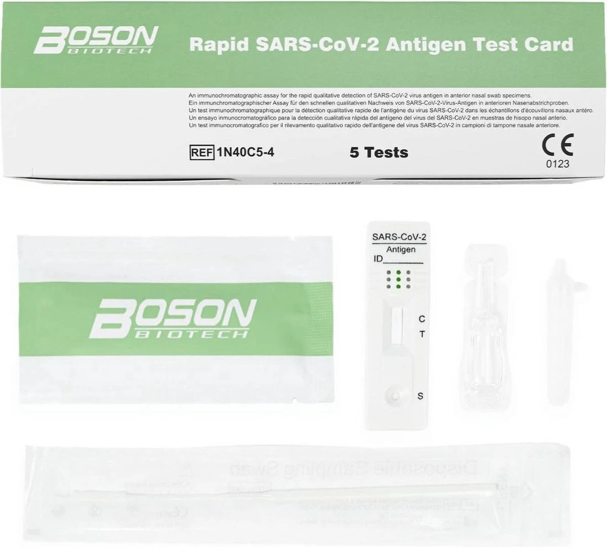 25 Stuks BOSON CORONA ZELFTEST SINGLE PACKED Corona (Covid 19) Corona Zelftest - Rapid SARS-CoV-2 Antigen Test 5 25 Stuks BOSON CORONA ZELFTEST SINGLE PACKED Corona (Covid 19) Corona Zelftest - Rapid SARS-CoV-2 Antigen Test - Afbeelding 3