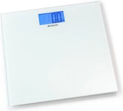 Brabantia Personenweegschaal Digitaal - Op Batterijen - White -MEDISANA Shop 1200x1083 1