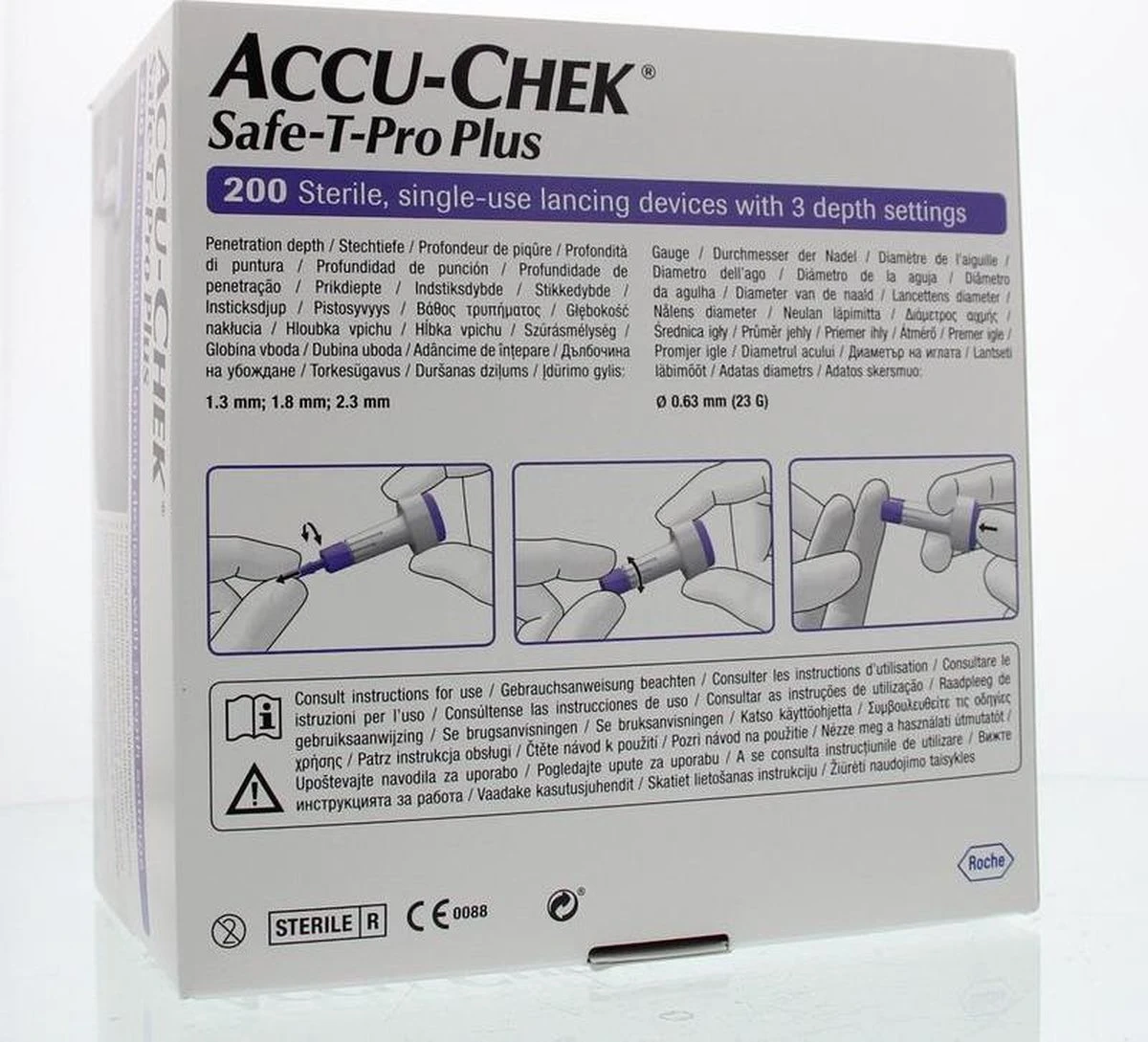 Accu Chek Safe T-Pro Pl Lancet 7 Accu Chek Safe T-Pro Pl Lancet - Afbeelding 5
