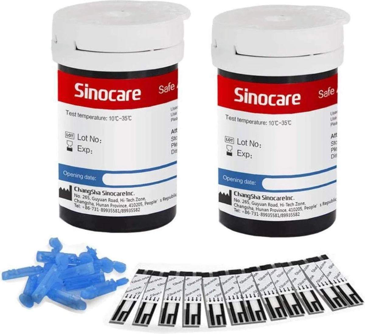 Sinocare Safe AQ Smart Bloedglucosemeter/bloedglucose Diabetescontrolekit Met Codevrij Strips X 50 En Pijnloze Lancetten X 50 - In Mg/dL (Safe AQ Smart) (50 Strips) 3 Sinocare Safe AQ Smart Bloedglucosemeter/bloedglucose Diabetescontrolekit Met Codevrij Strips X 50 En Pijnloze Lancetten X 50 - In Mg/dL (Safe AQ Smart) (50 Strips)