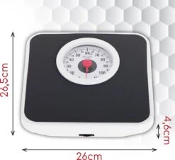 Adler AD 8178 - Analoge Personenweegschaal - 120 Kg -MEDISANA Shop 1200x1099