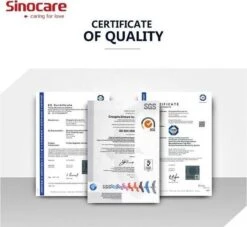Sinocare - 5 Seconden Result Bloedglucosemeter, Safe AQ Smart Bloedglucosetestkit Met Bloedglucoseteststrips X 50 + Bloedsuikertestlancet X 50 + 2 AAA Batterijen + Diabetische Prikpen Zonder Code - Mg/dL 13 Sinocare - 5 Seconden Result Bloedglucosemeter, Safe AQ Smart Bloedglucosetestkit Met Bloedglucoseteststrips X 50 + Bloedsuikertestlancet X 50 + 2 AAA Batterijen + Diabetische Prikpen Zonder Code - Mg/dL -MEDISANA Shop 1200x1101 3